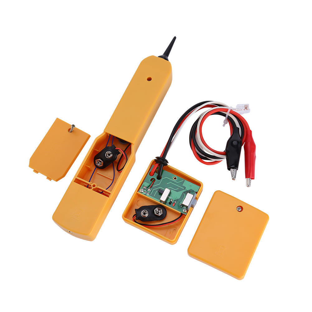 Portable RJ11 Network Cable Tester Toner Wire Tracker Tone Line Finder Detector Networking Tool