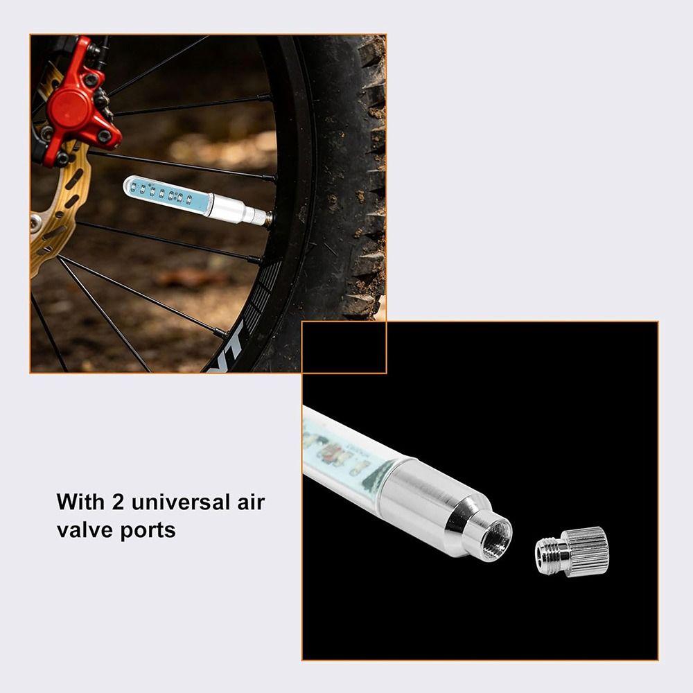 Flashing Lamp Valve Stem Light Neon Flashing Bike Spoke LED Bicycle Tire Light  Night Riding
