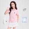 Girls' Breathable Short-Sleeve Summer T-Shirt