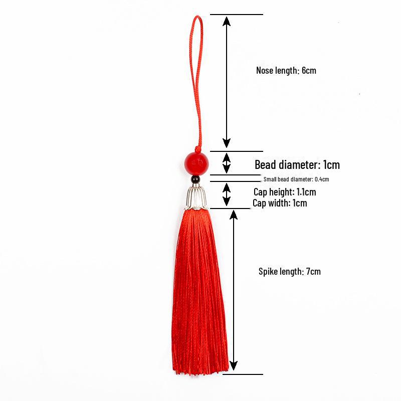 Ancient Style Tassel Bookmark and Pendant Set