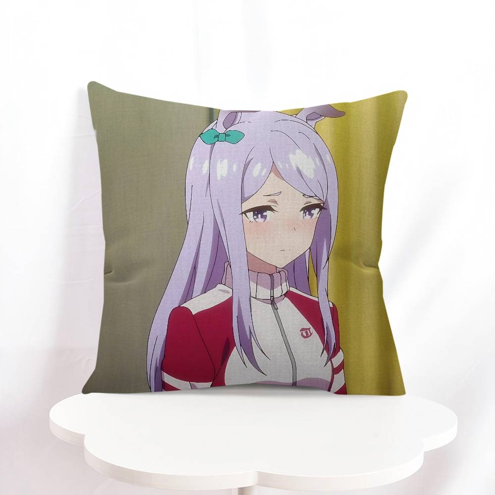 

P-Pretty Derby Мультяшная подушка Подарки Мебель для дома и офиса Спальня Диван Автомобильная наволочка Чехол 45x45см 16x16Inch