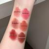 Cherry Blossom Velvet Mist Lip Mud: Matte Whitening Glaze, Long-Lasting Lipstick for Autumn/Winter.