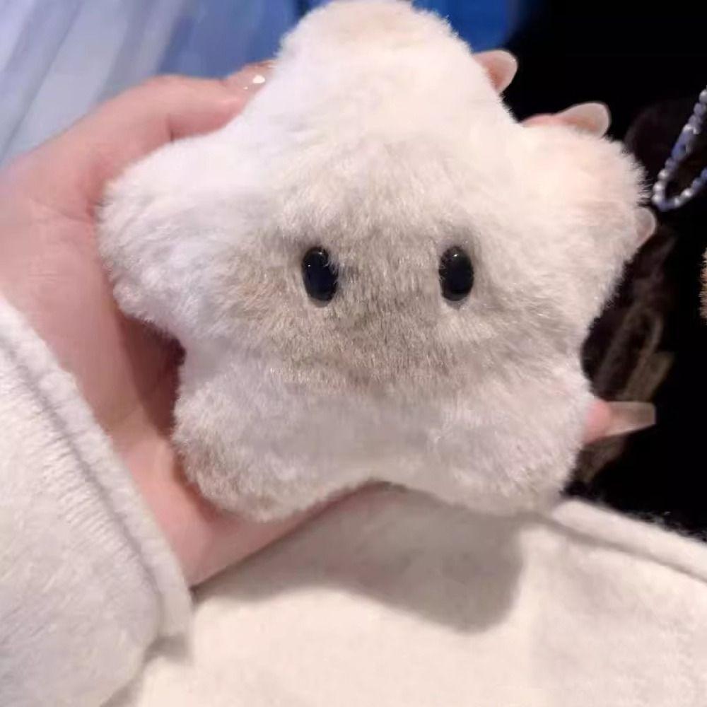 Plush Stuffed Squeak Capibara Doll Cartoon Siamese Cat Keyring Chirping Kapibara Pendant  Couple
