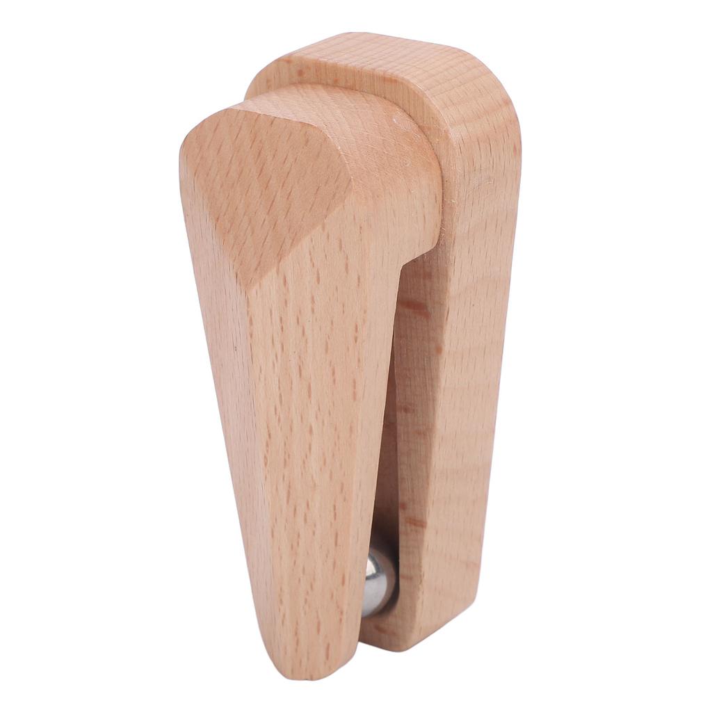 Clip per asciugamano in legno massello Autoadesiva Multifunzionale Salvaspazio da parete Portasciugamani in legno
