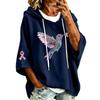 Women's Casual Hoodie with Hood and Graphic Print Loose Fit Pullover