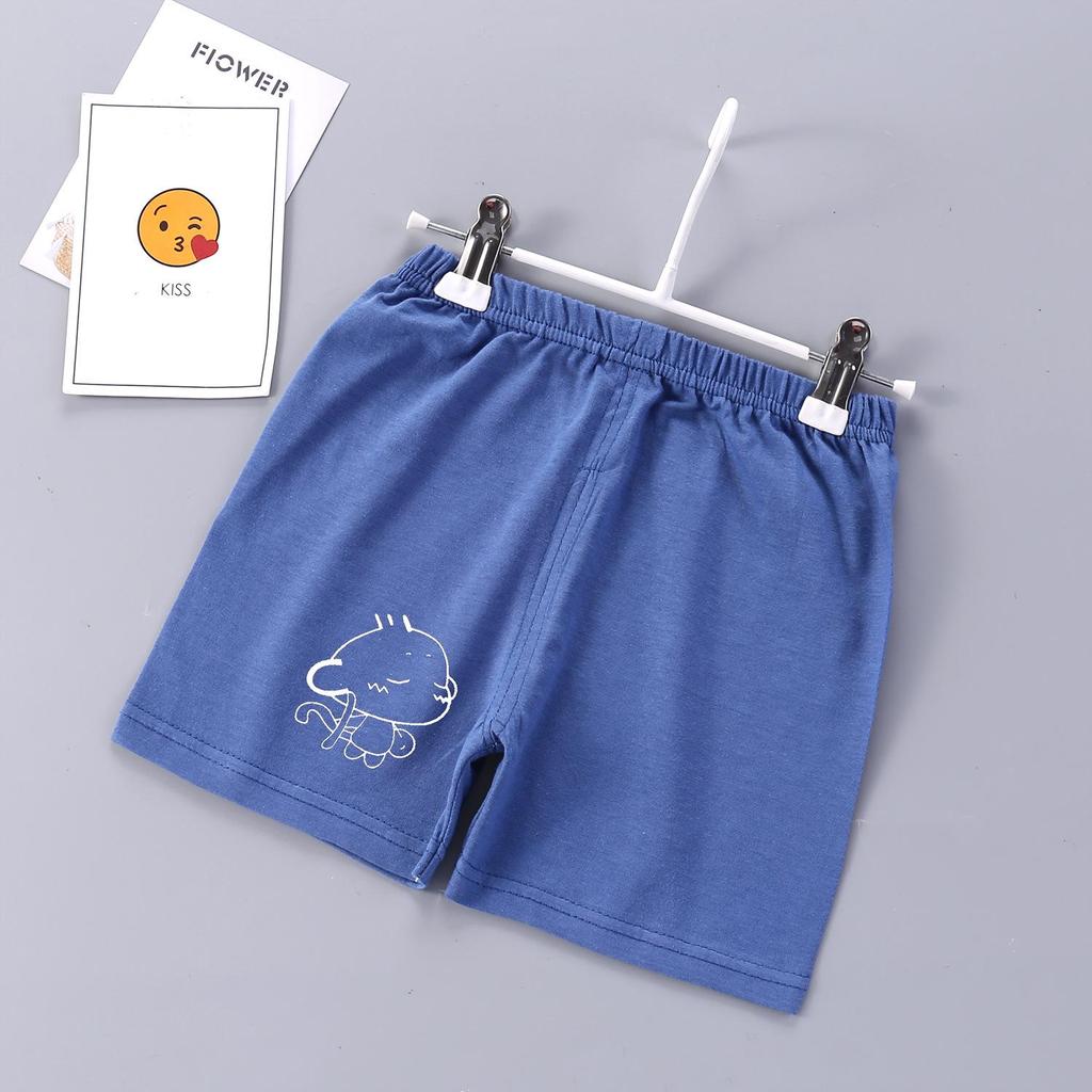 Çocuk Yazlık Pamuklu İç Çamaşırı Şort - Erkek ve Kız Çocuk Saf Pamuklu Giyim