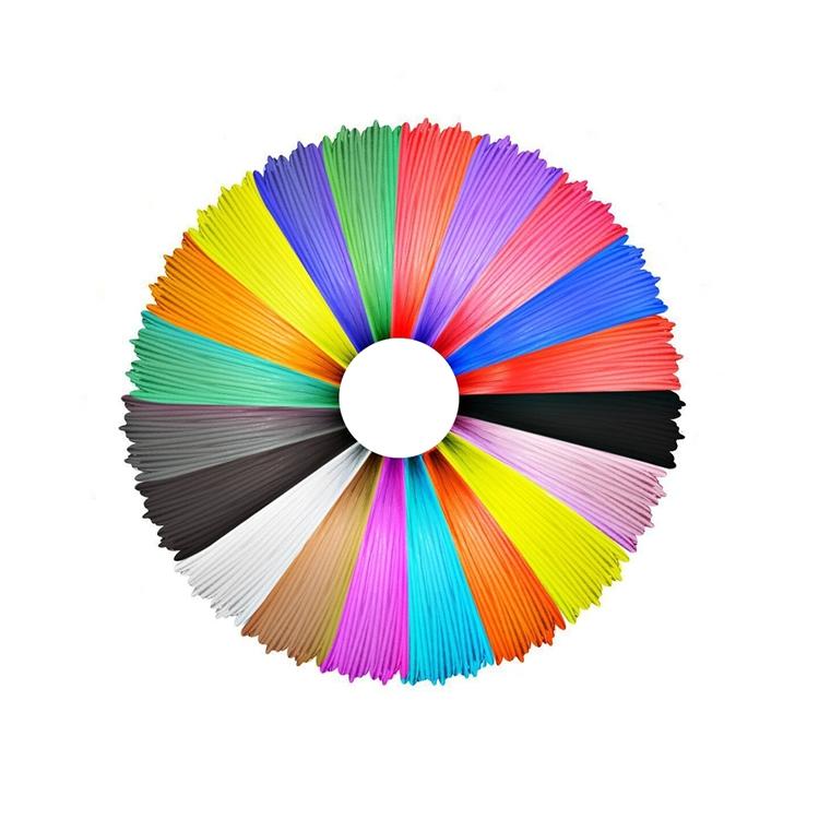5M 1.75mm Plastic 3D Printer PLA 3D Print Filament for 3D Pen красный