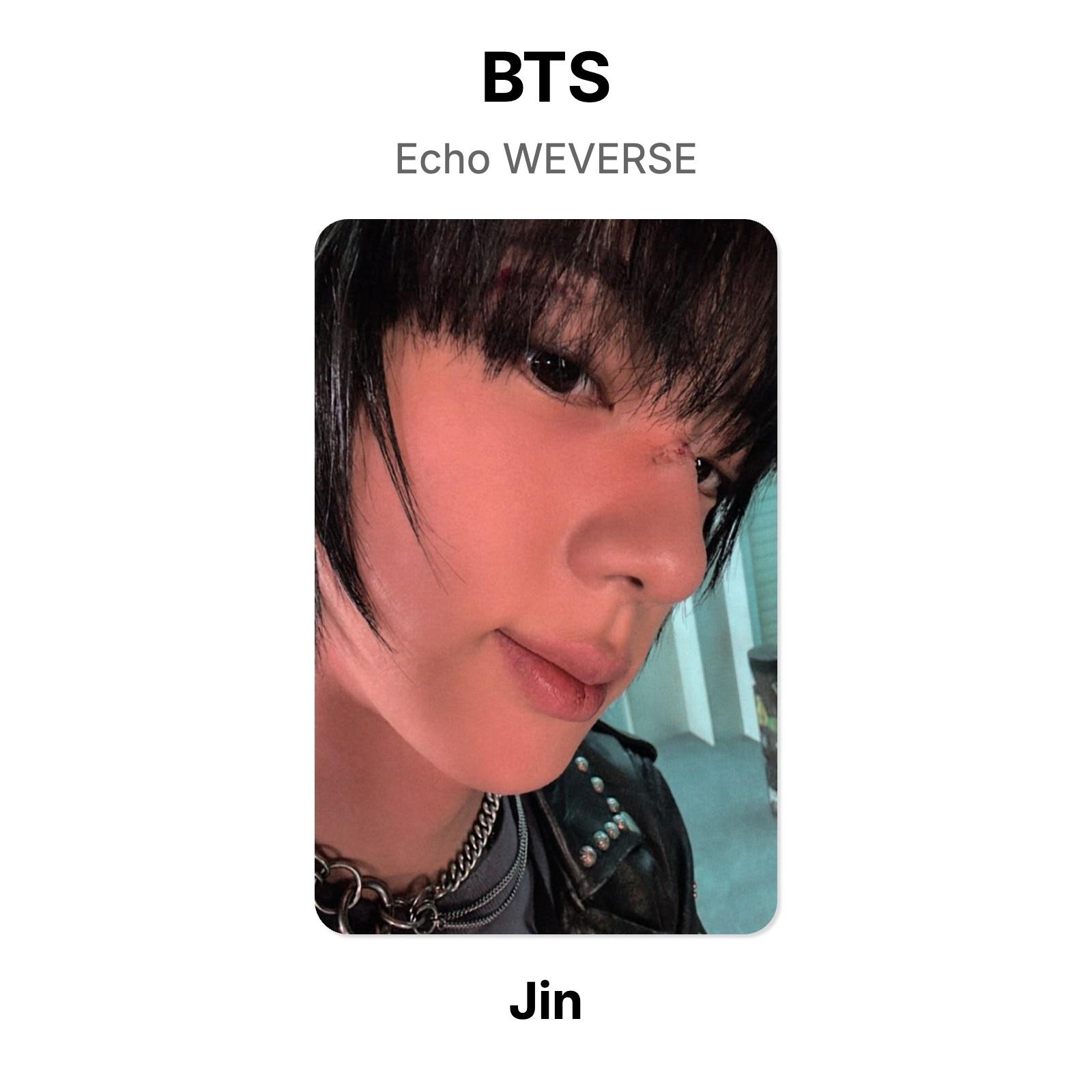BTS Echo WEVERSE Official Photocard Jin 02
