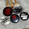 Für Suzuki Motorrad Aufkleber Felgendeckel Aufkleber Auto Modifiziert Reifenmitte Abdeckung Auto Logo Metall Aufkleber Dekorativer Auto Aufkleber 56,5mm