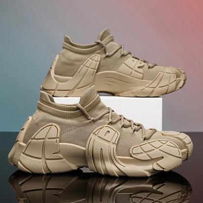 Mode Hoge Sokken Schoenen Octopus Ademend Mesh Heren Sneakers Comfortabele Dikke Zool Hardlopen Sportschoenen Trend Wandelschoeisel