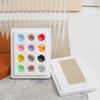 Manicure Empty Watercolor Palette Nail Art Color Palette Nail Polish Palette Nail Pigment Holder