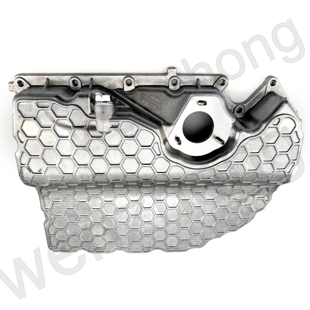 I01024004 06K103600R All Aluminum Alloy Improved Oil Tray Waste Oil Pan For Q3 POLO Golf Tiguan Octavia 06K 103 600 06K103598G