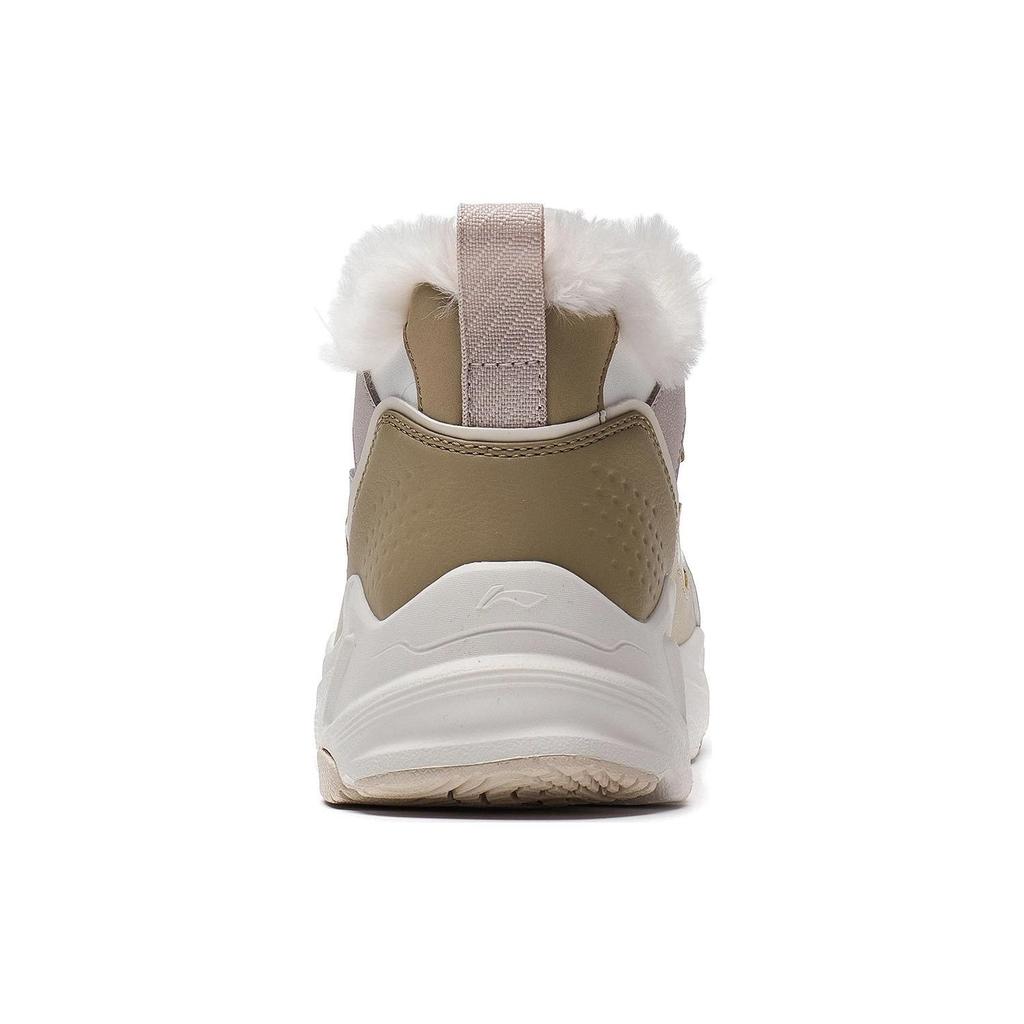 Li-Ning Defender Non-Slip Wear-Resistant Low-Top Casual Shoes Women sneaker Off-White AGLT128-3