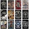 Motor Club Metal Sign Vintage Garage Tin Sign Bar Decor Plaque Pub Bar Decor Metalen Borden Poster Plate Art Poster