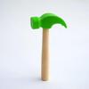 Mini Wooden Hammer Children's Learning Toy Hammer Creative DIY Wooden Woodworking Hammer Simulation Maintenance Tools