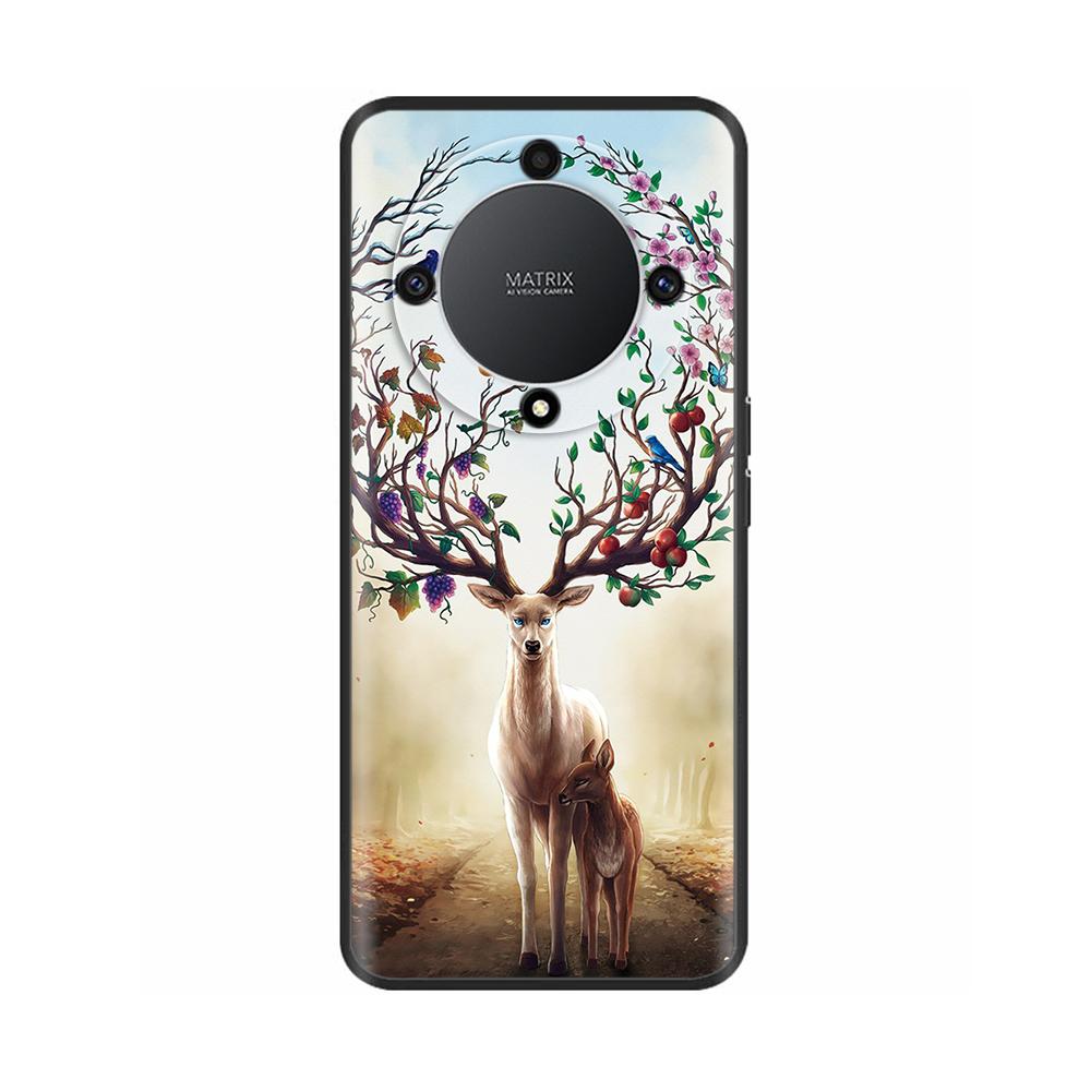 For Honor Magic6 Lite Case Honor X9b X9a Cover Soft Black TPU Bumper Protective Shell Phone Cases For Honor X9b Magic 5 6 Lite