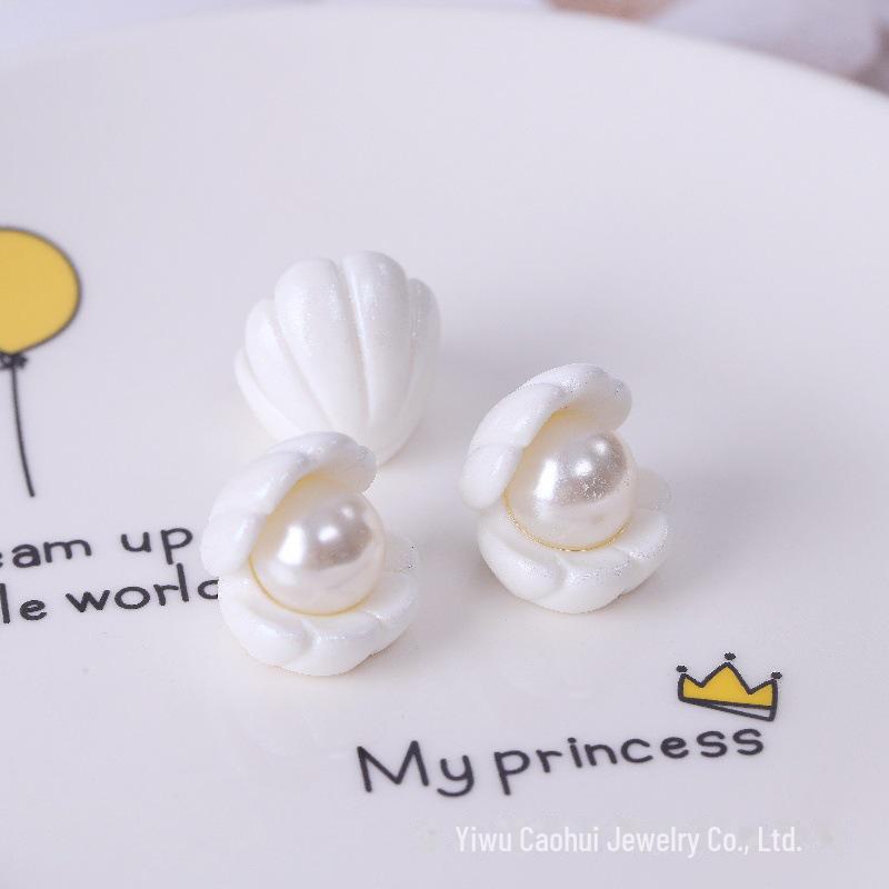 Ocean Pearl Shell Resin Jewelry DIY Keychain & Phone Chain Accessories