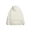 Puma Mmq Down Jacket With Casual Hooded Long Sleeves Unisex Jackets Snow-White 620817-87