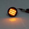 Fiat Punto Black ABS Fender Light Turn Signal (1 Pair)