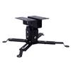 Adjustable Projector Mount Bracket 43-65cm Projector Ceiling Mount Ceiling and Wall Support Holds Up To 15kg Black