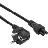 AKYGA Power Cable AK-NB-10A Cloverleaf IEC C5 CEE 7/7 for Laptop 3m