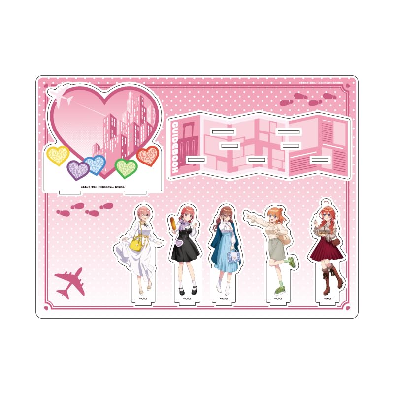 The Quintessential Quintuplets 02 Group Design Osaka Date Acrylic Diorama ver. [Official Illustration]