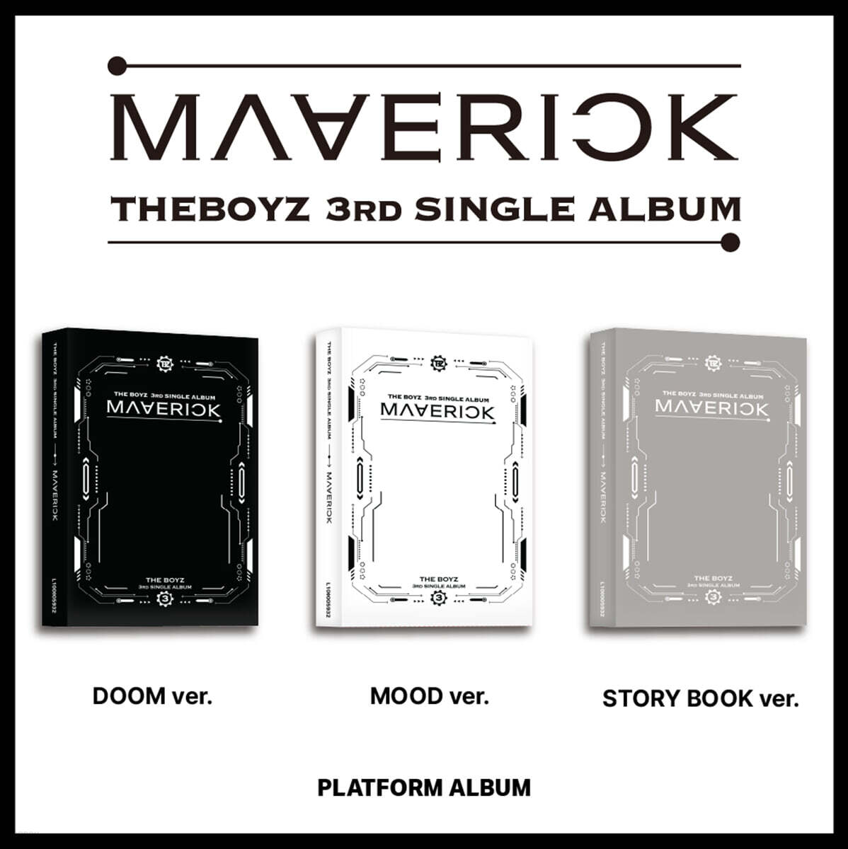 

THE BOYZ - MAVERICK [Platform Ver.][3 Kinds SET]