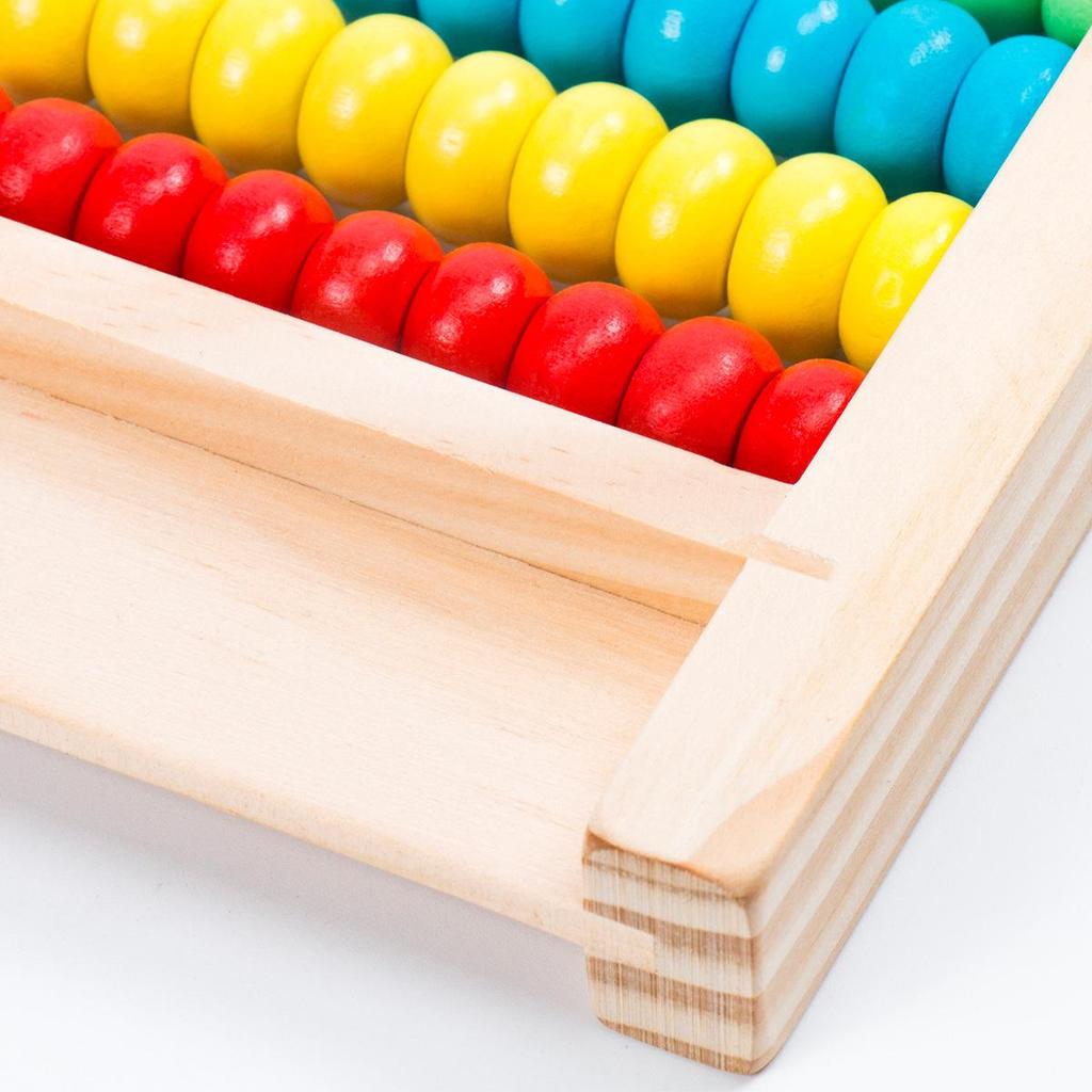 Children's Wooden Arithmetic Rack P0.72: Multifunctional Early Math Learning Tool