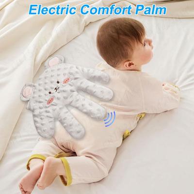 Soothing Baby Sleep Aid Pillow Baby Palm Sleep Startle Prevention Sleep Companion Automatic Patting Sleeping Pillow Soothing Toy