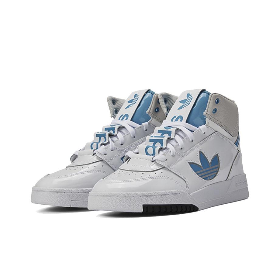 adidas Originals Drop Step XLT High-Top Skate Shoes Unisex Skate Shoes White Blue FX7686