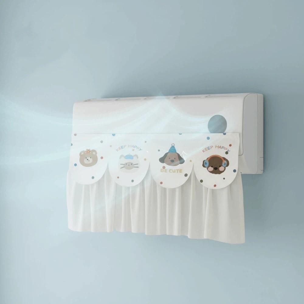 Adhesive Air Conditioning Wind Curtain Cartoon Air Conditioning Baffle Office Use