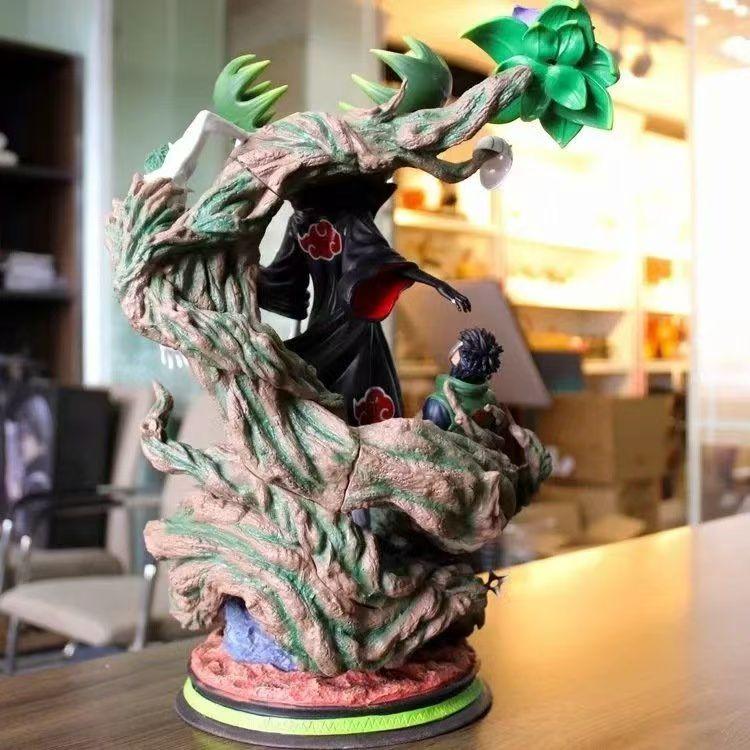 Naruto 14.56inch/37cm DawnOrganization Decide anime Resonance Series Combat stance Assassin can Move PVC Favorite toys Gift