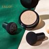 Crème CC avec houppette à poudre de champignon Fond de teint correcteur de couleur à couvrance totale Hydratant Longue durée Contrôle du sébum Anti-cernes léger et naturel