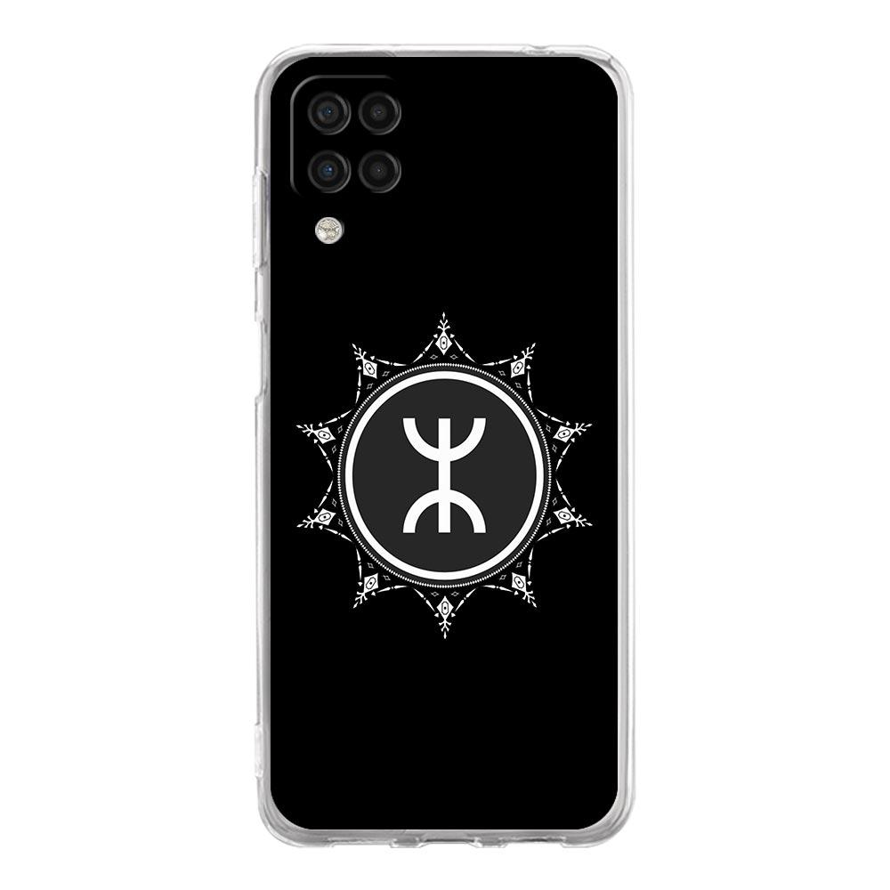 Phone Case for Samsung A13 A15 A25 A51 A71 A21S A11 A12 A31 A52 A41 A23 A53 A73 A32 5G A03S A05s Cover Amazigh Berber Flag