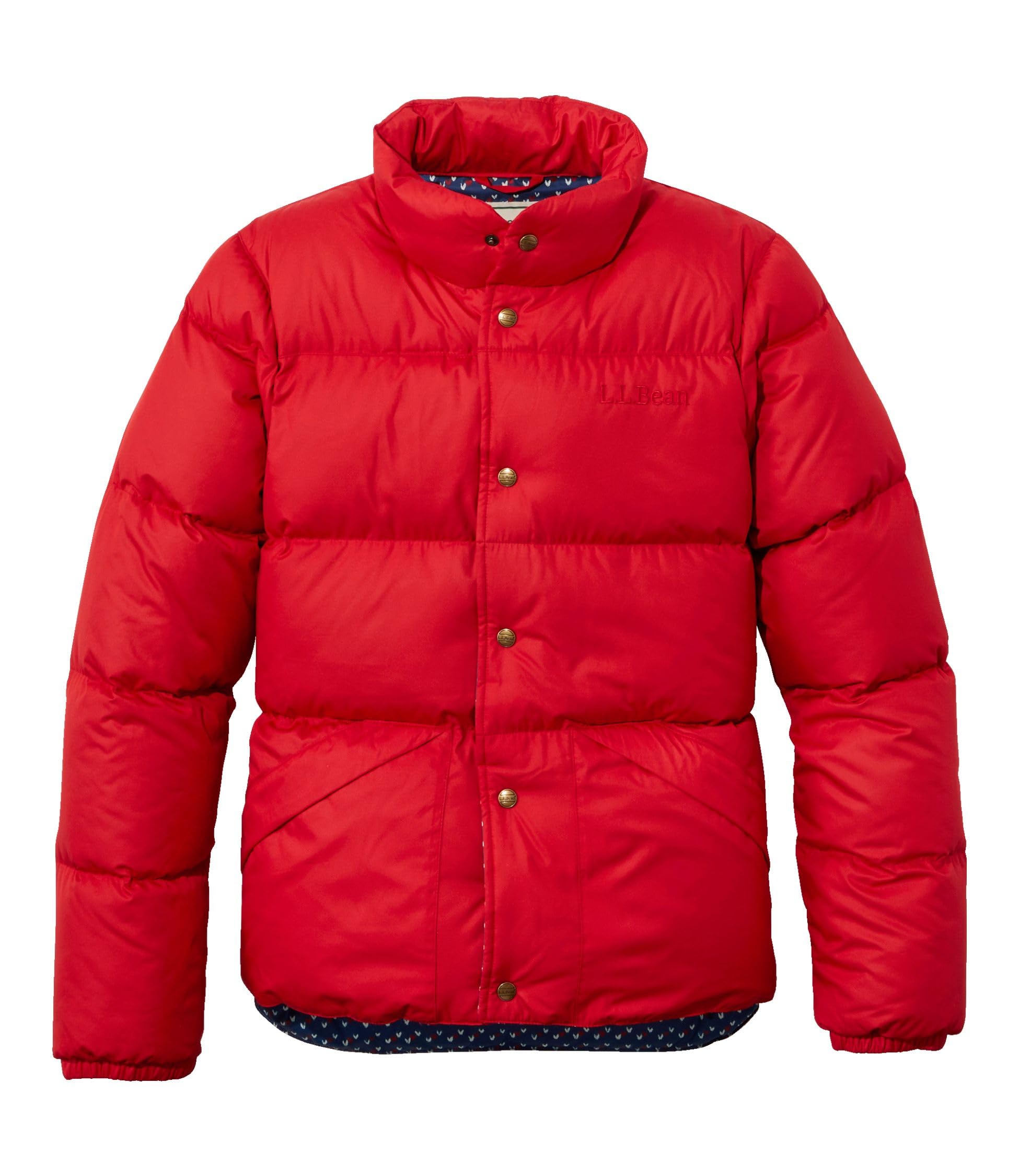 

Пуховик Beans Trail Model US Fit Regular XL Темно-красный 1000201129 [LLBean] Мужская модель 82