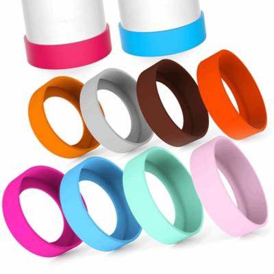 Silicone Bottle Boot Universal Water Cup Cover Sheath Protective Cup Mat  Water Bottle