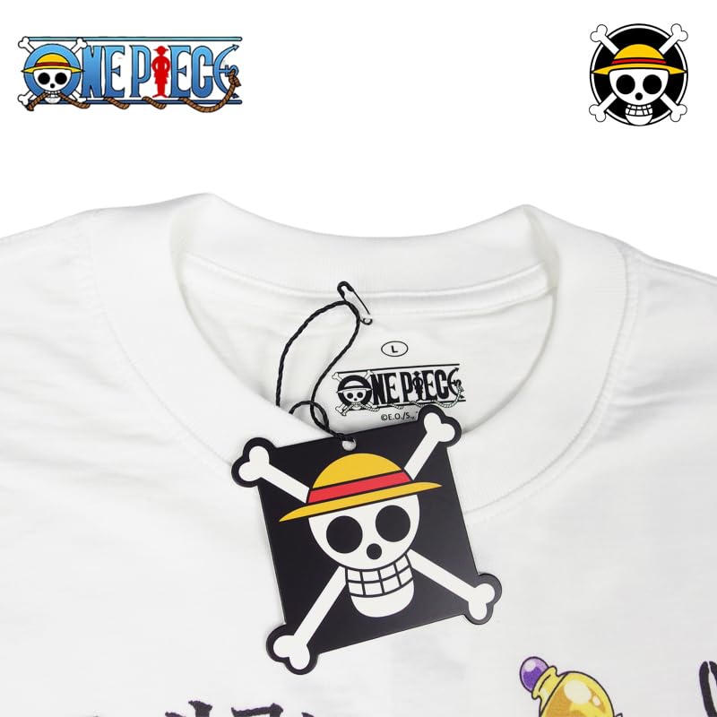 EVERSOUL ONE PIECE Short Featuring the Straw Hat and Character Anime Movie XL Size T-Shirt, Sleeve, Luffy, Chopper, Pirates, Sanji, Zoro, Nami,