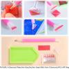 5D Diamantmalerei Zubehör Mosaik Klebestift Knete Strass Tablett DIY Set DIY Basteln Nähen Stickwerkzeuge