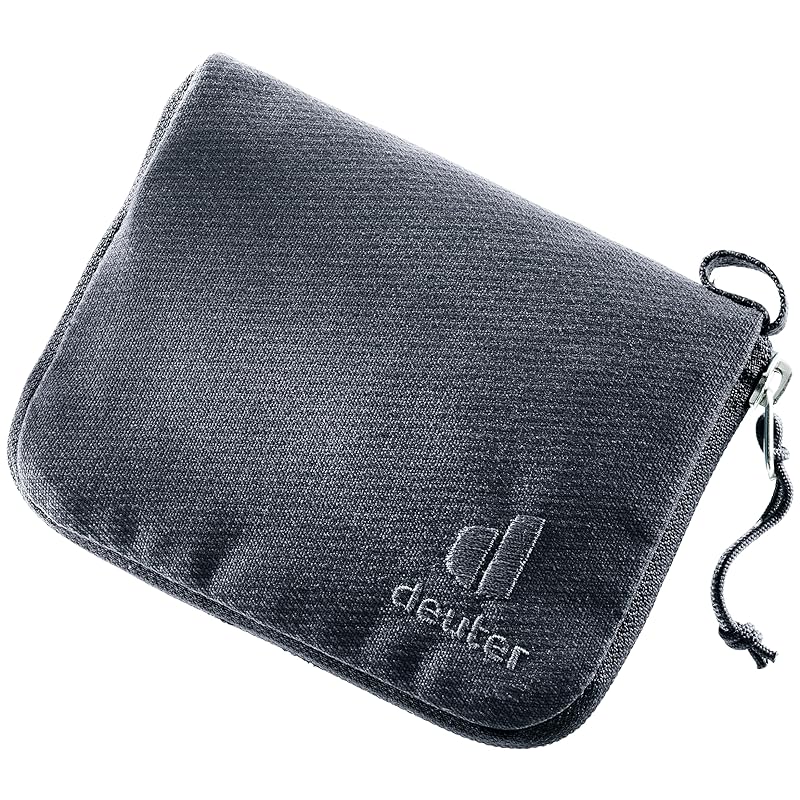 

[Deuter] bifold wallet Zip Wallet Black - dessert.