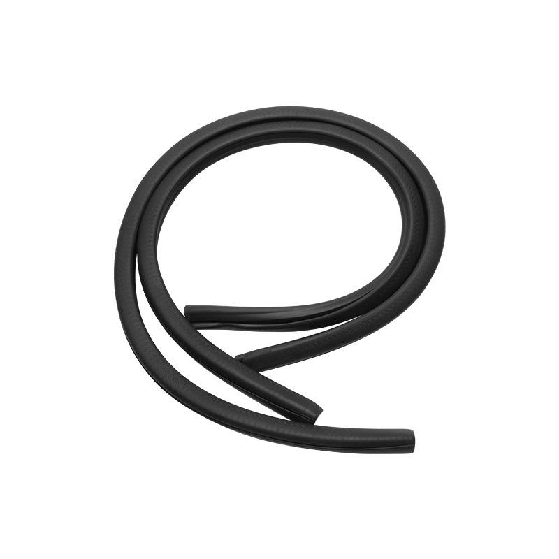 2pcs Car Rubber Weatherstrip Car B-pillar Sealing Strip with Steel Bar Car Door Edge Seal Strip Sound Insulation Sealing Strips