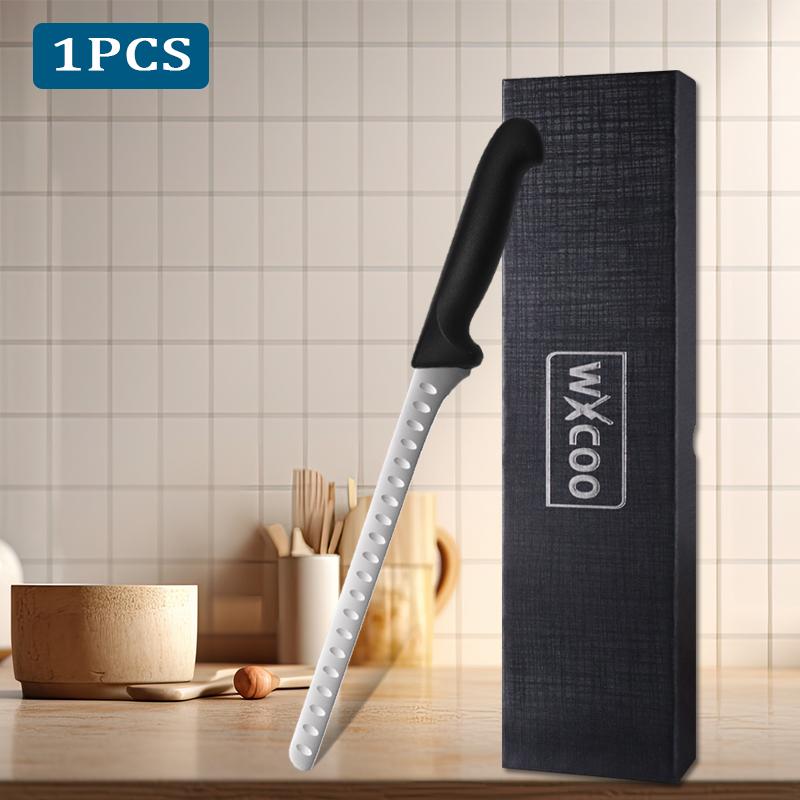 WXCOO Hand Forged Kitchen Knife Multifunctional Ham Slicing Knife Versatile Knife Meat Fruit Cutting for Cooking Household