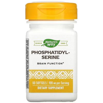 Nature's Way Phosphatidylserine Nature's Way Phosphatidylserine 60 Tablets, 60 Tablets, 1 Unit