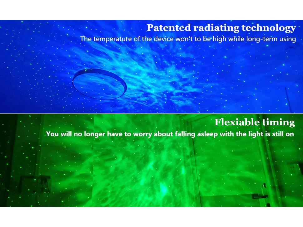 Smart WiFi LED Laser Starry Night Light with APP Control