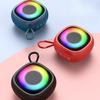 1Pc Bluetooth Speaker, Wireless Portable, Indoor & Outdoor, High Volume, Small Size, RGB Lighting