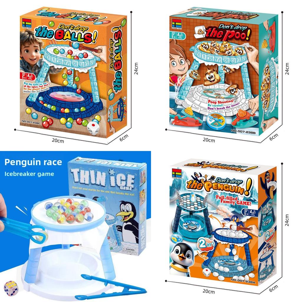 Penguin Break Ice Interactive Game For Family Fun And Party Entertainment