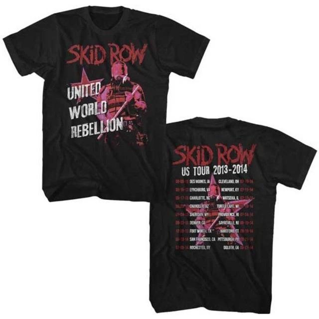 Skid Row United World Rebellion US Tour 2013-2014 Men s Unisex Concert T-T-Shirt S