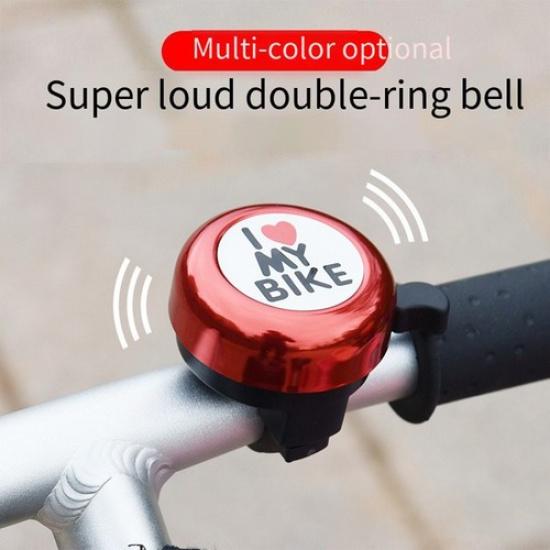 Easy To Mount Cute Bicycle Handlebar Bell Producing Loud Sound for Safety