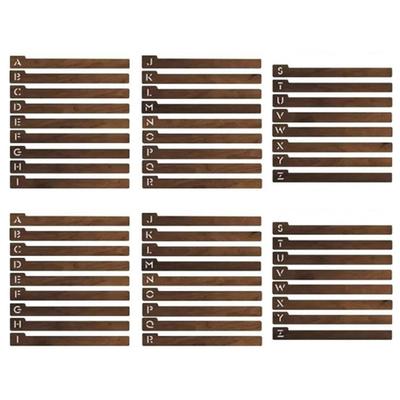 Good-Vinyl Record Dividers,Record Dividers,Alphabetical Vinyl Record Storage Dividers A-Z Durable Easy Install (2 Set)