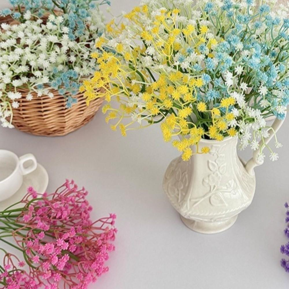 1PC Realistic Artificial Gypsophila Lifelike Plastic Flower Wedding Prop Event Layout