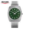 SKMEI 9417 Date Night Light Stainless Steel Strap Men's Casual Luxury Fashion Watch Reloj Hombre New Brand Men's Quartz Watch